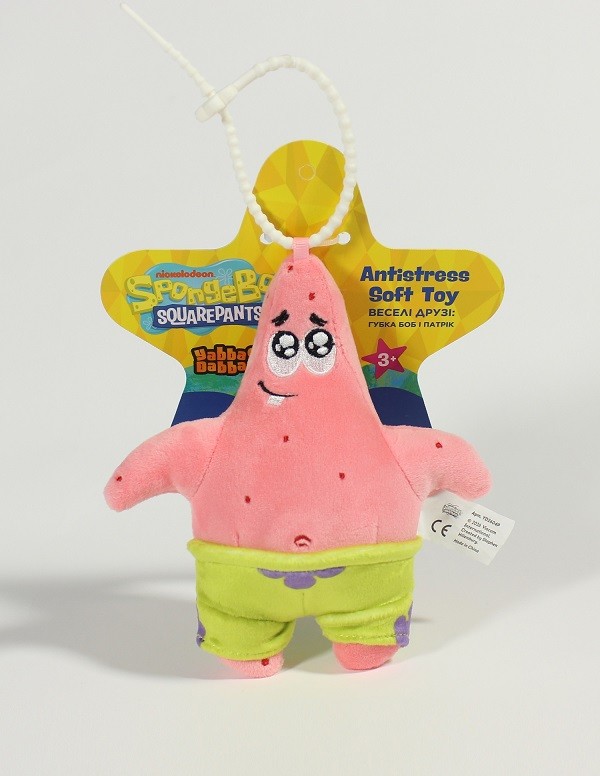 Іграшка антистрес YabbaDabba SpongeBob арт. YD2604P (60шт)Патрик (шт)