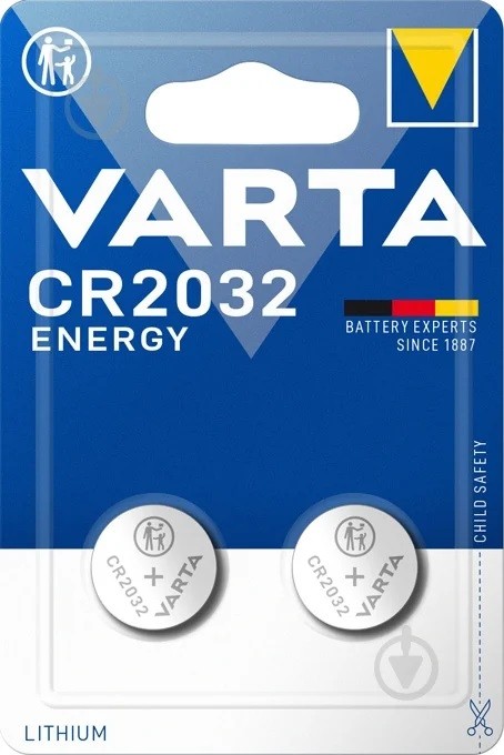 Varta 2032 elektroniks /2 бл./ (6032229402) /20/200/ (шт)