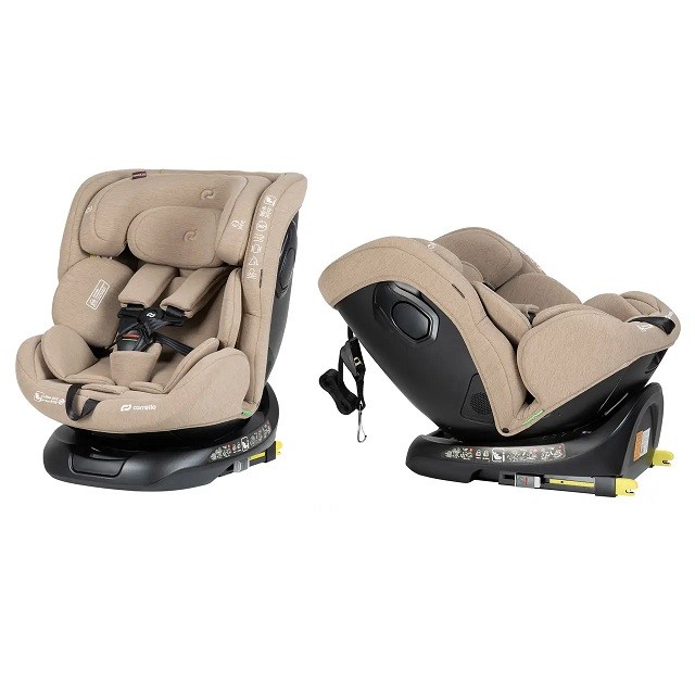 Автокрісло CARRELLO Asteroid 2.0 CRL-15802 Sandstone Beige i-Size 40-150см ISOFIX, поворот, якір /1/ (шт)