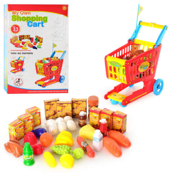 Візок 6619 (12шт) супермаркет, в кор-ці, 51-34,5-9см (шт.)