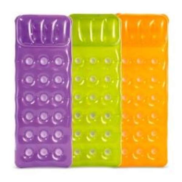 58890 Матрац для плавання надувний, 188-71см, навантаження до 100 кг, 3 кольори, в кор-ці (шт.)