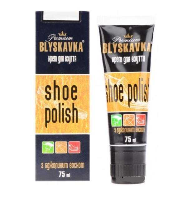 BLYSKAVKA Крем для взуття Classic 75 мл чорний (шт.)