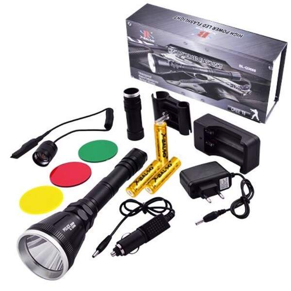 Ліхтарик підствольний ручний BL Q3888-T6 3*18650 battery POLICE (60) 6986 (шт.)