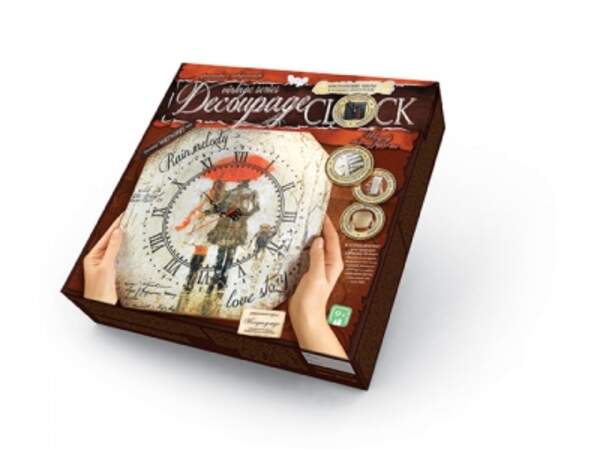 Комплект креативної творчості "Decoupage Clock" (10) DKС-01-06,07,08,09,10 (шт.)