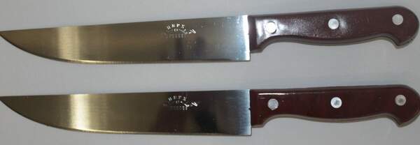 Нож коричневая ручка "7" (К-22) (шт.)