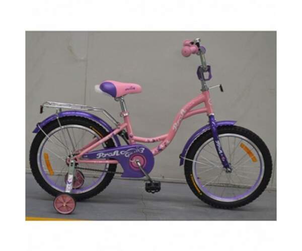 Велосипед дитячий PROF1 20д. Y2021 (1шт) Butterfly, SKD45,ліхтар,дзвінок,дзеркало,пiднiжка,рожевий (шт.)