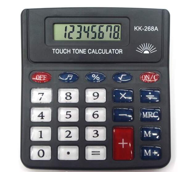 Калькулятор KK 268 A (KK-T729A) (180) 0418 (шт.)