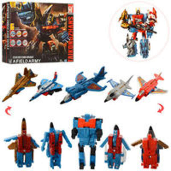 Трансформер H203 (16шт) 6в1, робот+літаки, в кор-ці, 41-32-8см (шт.)