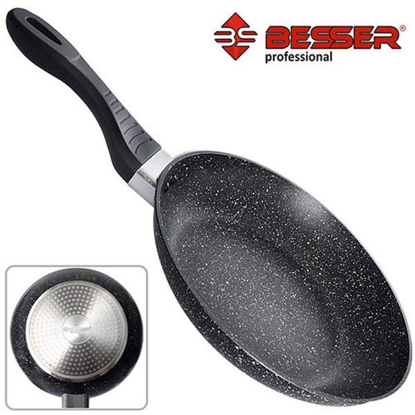 Сковорода лита покриття "Stone" інд. дно 26см 10218 (12шт) (шт.)