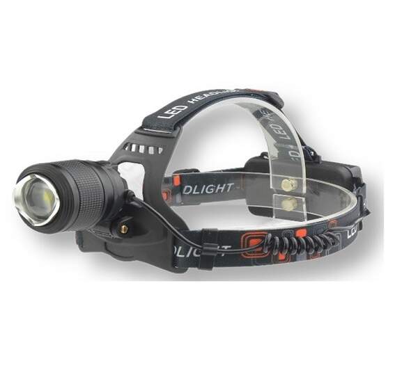 PL  105  Ліхтарик налобний (2XP LED+W+-2 заряд.пристрої(прикур.і мережі) + 2*18650)/60/ (шт.)