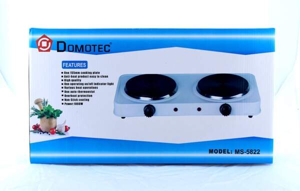Електроплита MS 5822 (Настільна 2 Диска) (6) 3029 (шт.)
