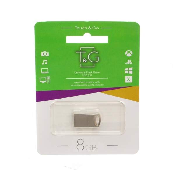 Usb флеш T&G 105  mini  metal   8Gb   /10 (шт.)