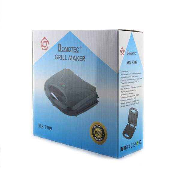 Сендвічниця Domotec MS 7709 Гриль (6) 4875 (шт.)