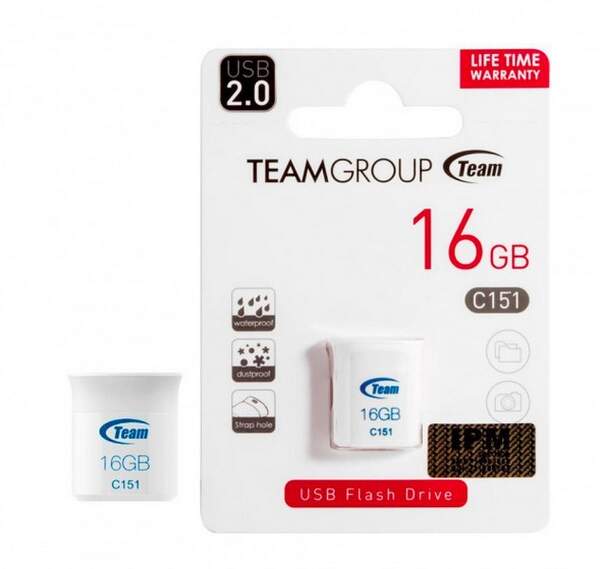 Team 16gb USB 2.0 C12G white /25 (шт.)