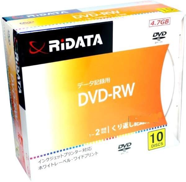 Ridata DVD-RW  4.7  Slim /10/ (шт.)