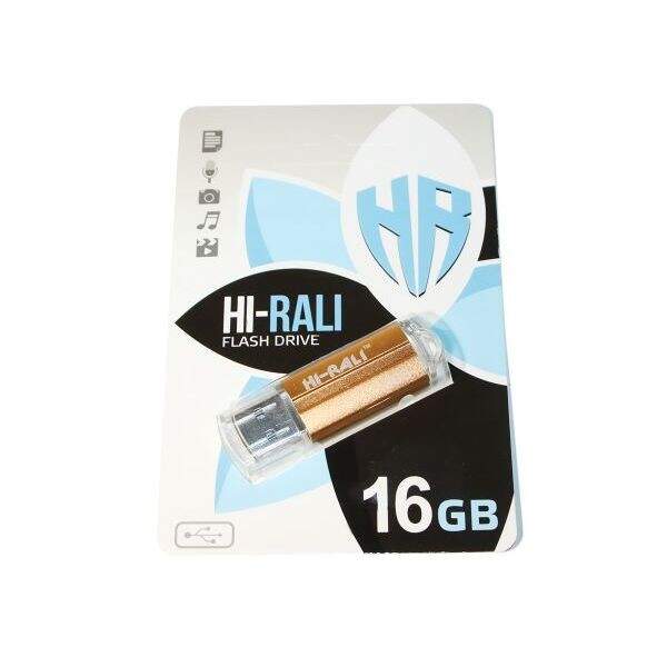 Usb флеш Hi-Rali 16Gb Corsair series  бронза (шт.)
