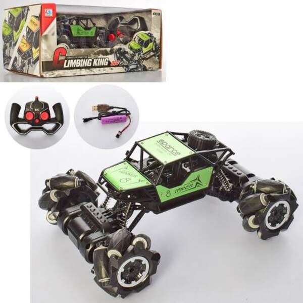 Машина 955-91 (12шт) р/к 2,4 G, акум, 1:18, 24,5 см, 2 кольори, USB зарядне, в кор-ці, 31-13,5-19 см (шт.)