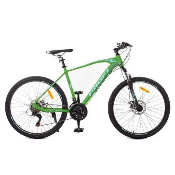Велосипед 26 д.G26VELOCITY A26.1 (1шт)алюм. рама 19",SHIMANO 21SP,алюм. DB,зелено-чорний (шт.)