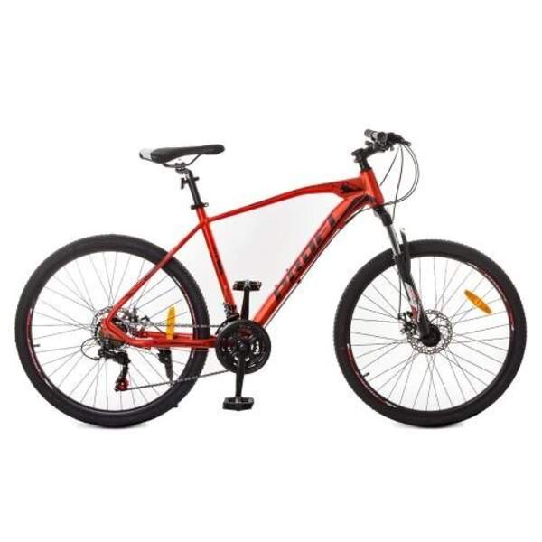 Велосипед 26 д.G26VELOCITY A26.2 (1шт)алюм. рама 19",SHIMANO 21SP,алюм. DB,червоно-чорний (шт.)