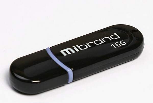 USB 2.0 Mibrand Panther 16Gb Black (шт.)