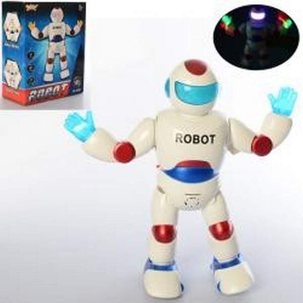 Робот 3995B (36шт) 29см, муз, світло, танцює, на бат-ці, кор, 23,5-28,5-11см (шт.)