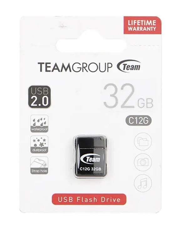 Team 32gb USB C12G black (шт.)