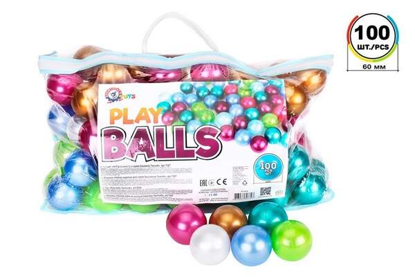 Іграшка «Набір кульок для сухих басейнів ТехноК», арт.7327 (шт.)