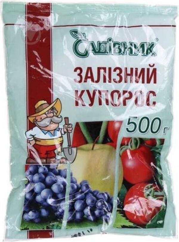 Залізний Купорос Садівник 500 г. (оригинал) (шт.)