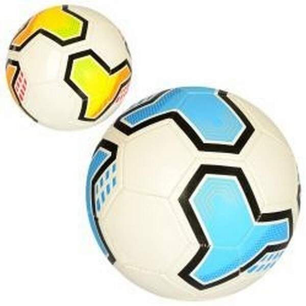 Мяч футбольный MS 2007 (30шт) размер5, ПВХ, 300-320г, 2цвета, в кульке (шт.)