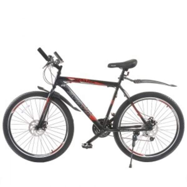 Велосипед SPARK FORESTER 26" ст17"жв диск (Черный с красным) 148479 (шт.)