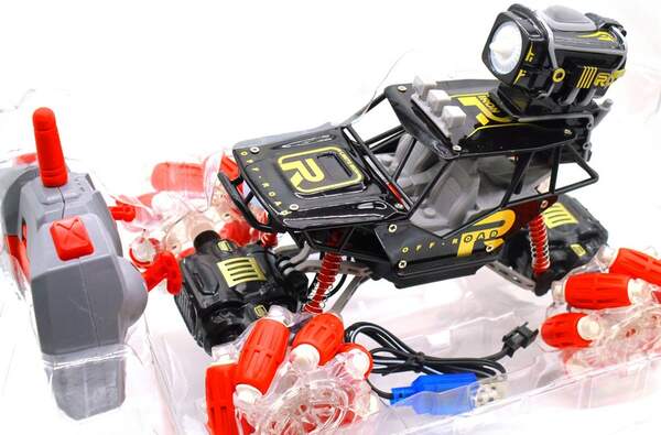 Машинка UD2200B-1 (6шт) р/у2,4, аккум,22,5см, 1:20,свет,пар,аморт,USBзар, в кор-ке,35-19,5-19см (шт.)