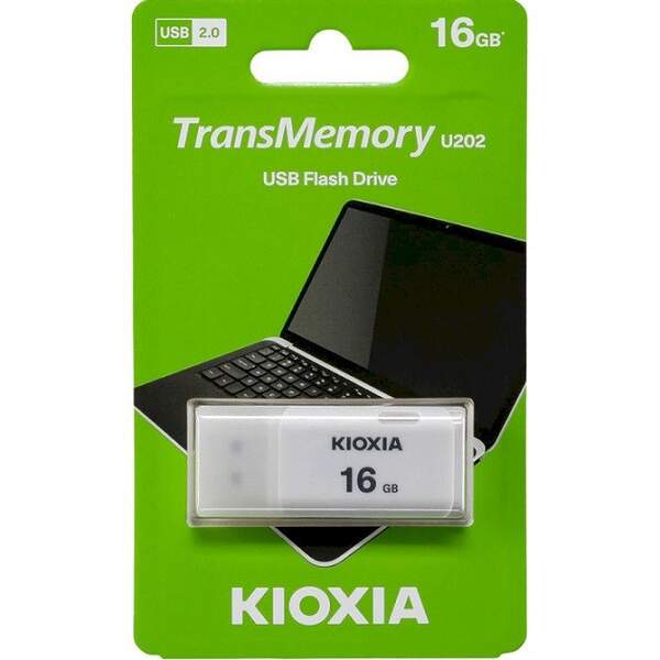 USB 2.0 Kioxia TransMemory 16Gb U202 White (шт.)