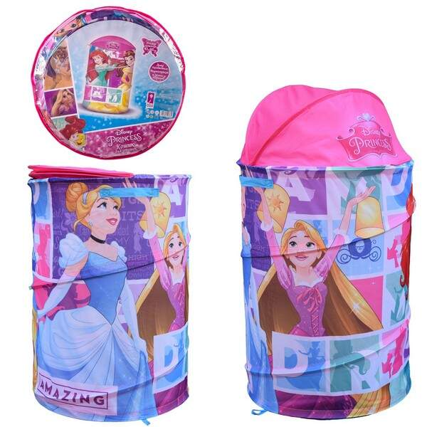 Корзина для игрушек D-3518 (24шт)  Princess в сумке – 49*49*3 см, р-р игрушки – 43*43*60 см (шт.)