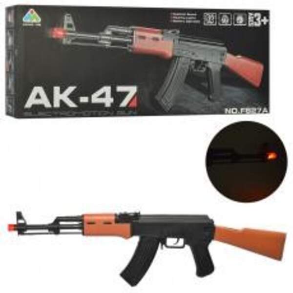 Автомат F827A (36шт) 62см, звук, свет, вибро, на бат-ке, в кор-ке, 47-18-3,5см (шт.)