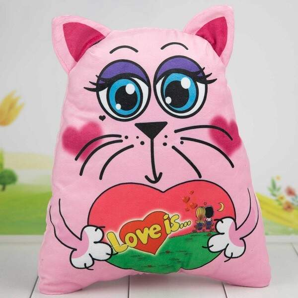 Кіт Вітальний (рожевий), 00295-997 (34x24x12см) (шт.)