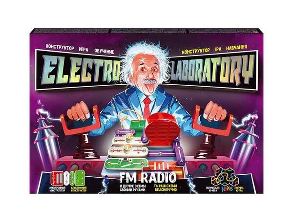 Електронний конструктор "Electro Laboratory. FM Radio" (5) ELab-01-01 (шт.)
