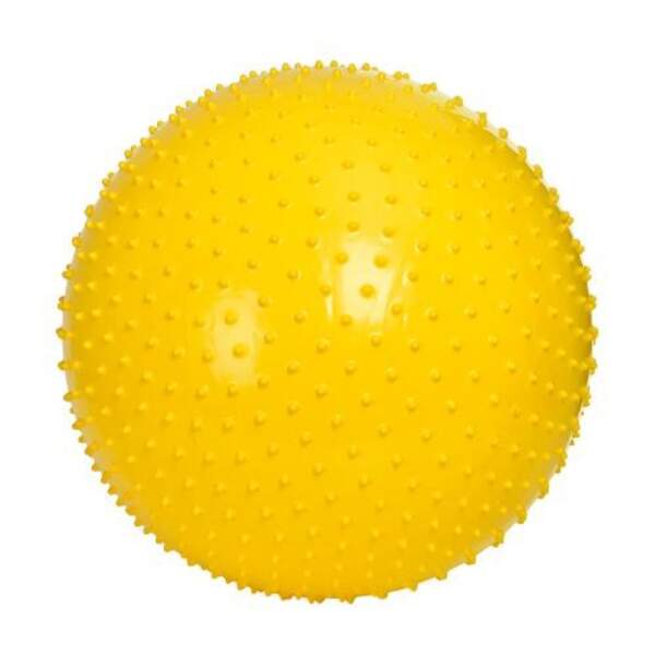 Мяч для фитнеса-55см MS 1971 (10шт) Фитбол массажный, 1000г, в кульке, 22-17-9см (шт.)