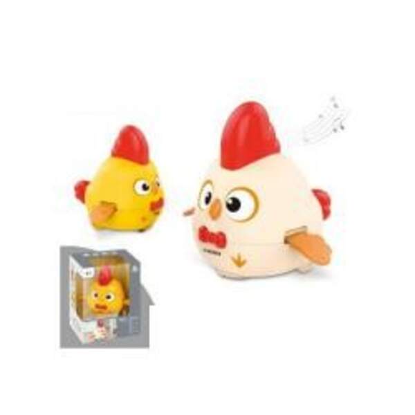 Музична іграшка 85008M-9M (30шт) пташка,муз,св,їзд,2вид/2кол(ципля,качечка),бат,кор, 15-20-12,5см (шт.)