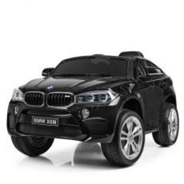 Іграшка Джип JJ2199EBLR-2 (1шт) р/к2,4G,2мотори35W, 2акум6V7AH, шкір.сид, колесаEVA, чорн. (шт.)