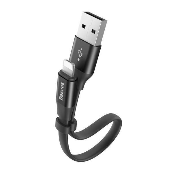 Кабель Baseus Nimble Portable Cable for Apple 23см Black (CALMBJ-B01) (шт.)