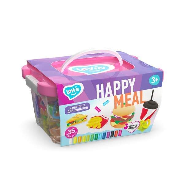 Happy meal TM Lovin Набір тіста для ліплення 41137 (шт.)