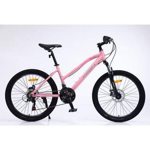 Велосипед 24 д. G24AIRY A24.3 (1шт)алюм.рама 15",SHIMANO 21SP,алюм.DB,CS TZ500,рожевий (шт.)