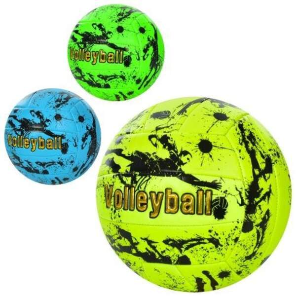 М'яч волейбольний MS 3543 (30шт) розмір 5, ПВХ, 260-280г, 3 кольори, у кульку (шт.)