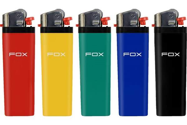 Запальничка FOX FX-002 SP кремнієва кольорова (50шт в уп) (шт.)