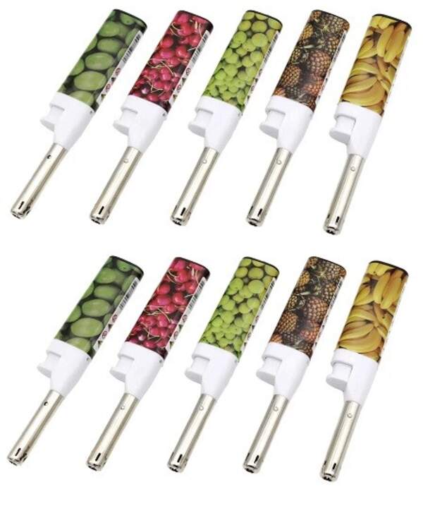 Запальничка №918 кухонна "фрукти" пл. в упак. 25шт  (600/25) (шт.)