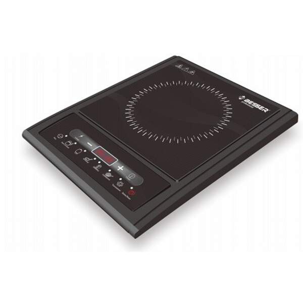 Плита індукційна ударостійка крист.поверхня 2000W 28*36см (8 темп.реж,4 пр.) 10360 (6шт) (шт.)