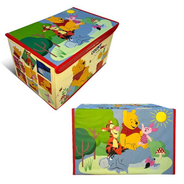 Кошик-скринька для іграшок арт. D-3522 (24шт) Winnie the Pooh, пакет. 38*25*25см (шт.)