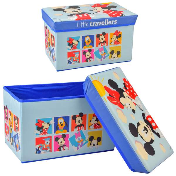 Кошик-скринька для іграшок арт. D-3526 (12шт) Mickey Mouse, пакет. 40*25*25см (шт.)