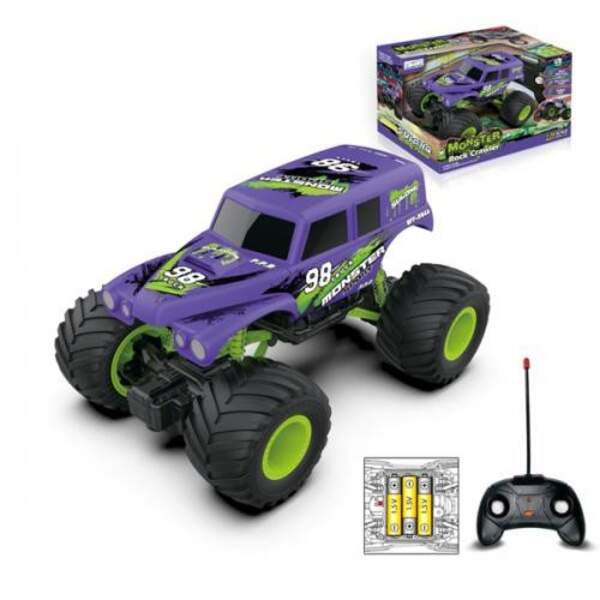 Джип SL-334A (12шт) Monster, р/в, 1:20, надувні колеса, аморт, на бат-ці, в кор-ці, 27-17-16,3см (шт.)