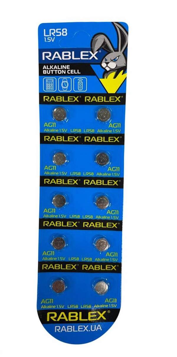 Rablex BUTTIN CELL AG11 (шт.)